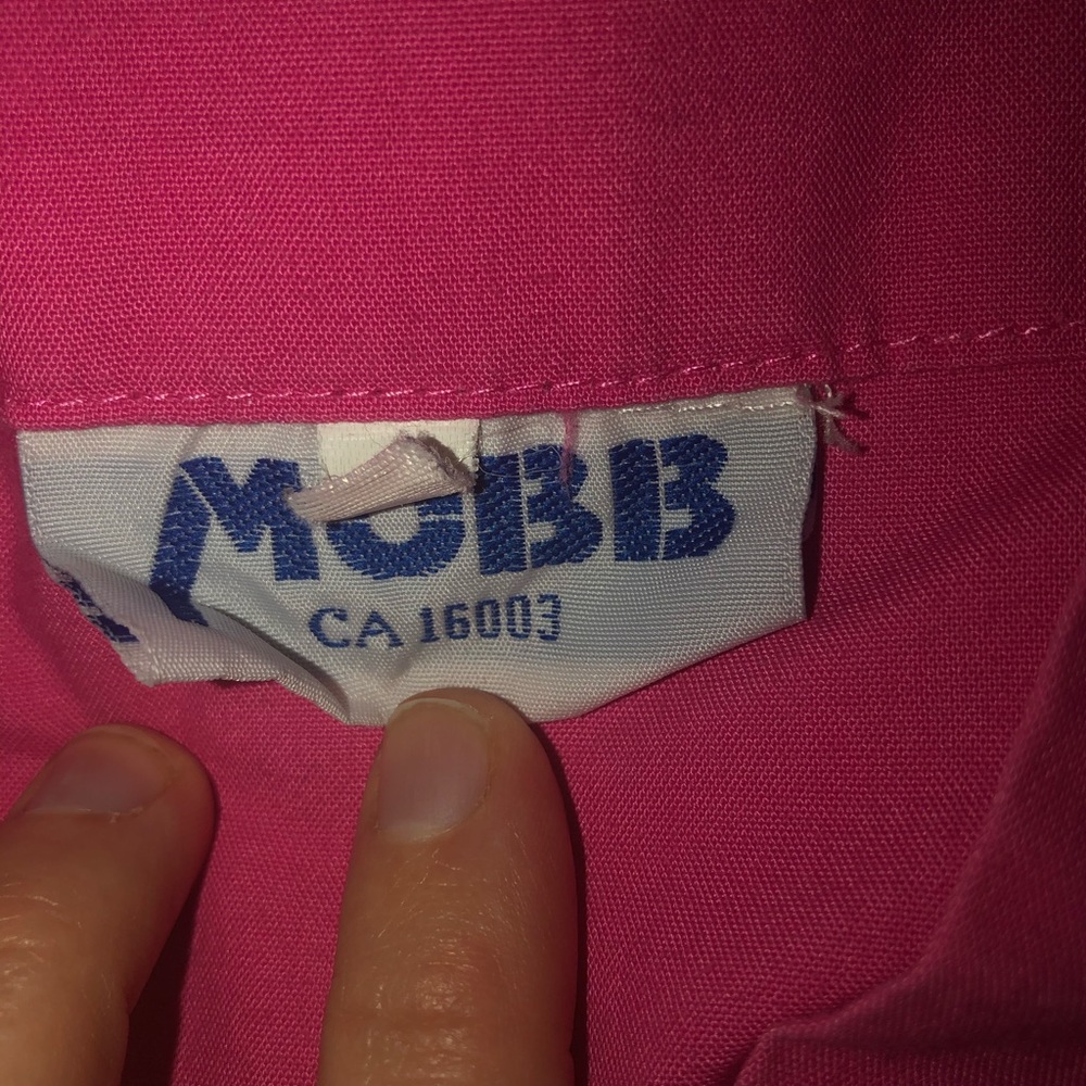 Pink Scrub Top - Picture 3 of 4